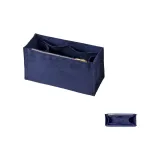 Original Velvet Dior Large 42.5 Navy Blue Side Zipper