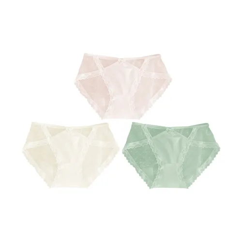 Flowers In Water Underpants Women's 3 Pack