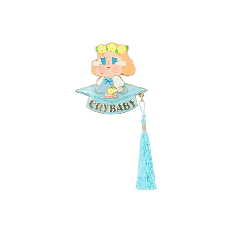 POP MART CRYBABY Sunset Concert Collection Badge Blind Box Products Single Mystery Box/Full Box 6 Pcs-7