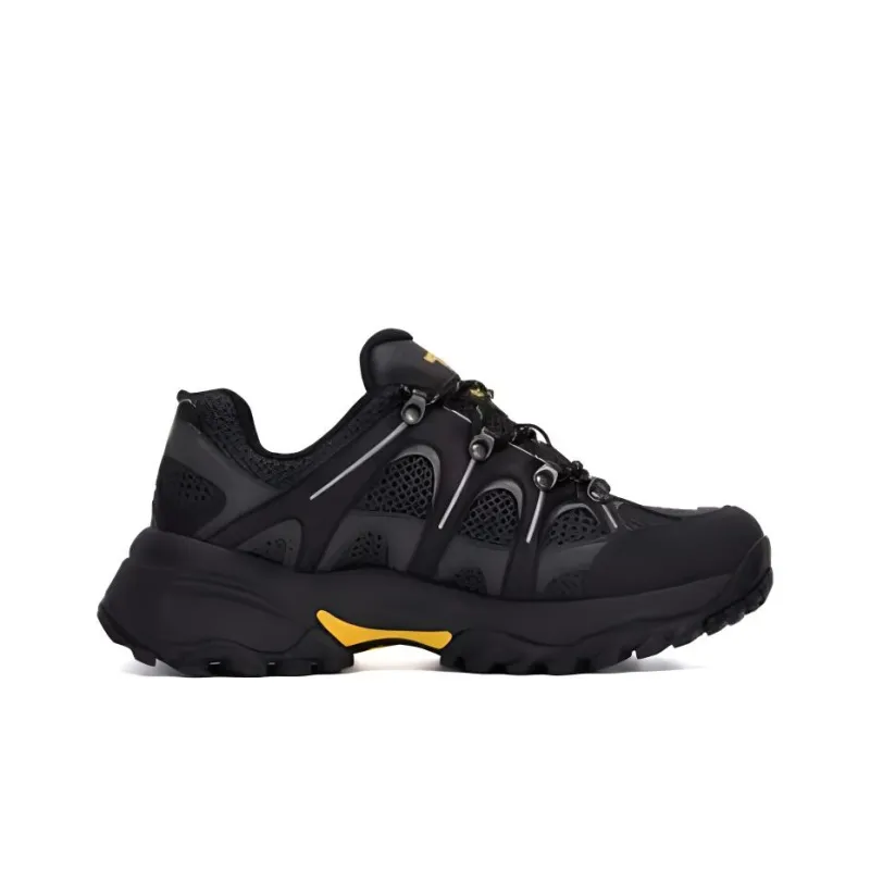 THE NORTH FACE Hedgehog Series Cushioning, Wear Resistant Low Top Hiking Shoes Men's Black FW24-1