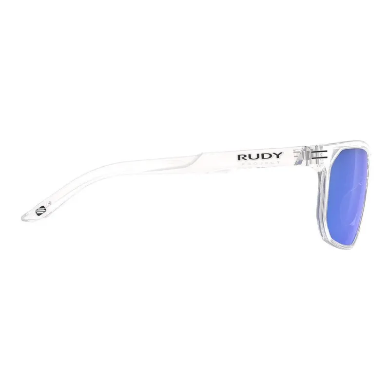 RUDY PROJECT Synthetic Fiber Rectangular Sunglasses Unisex White-5