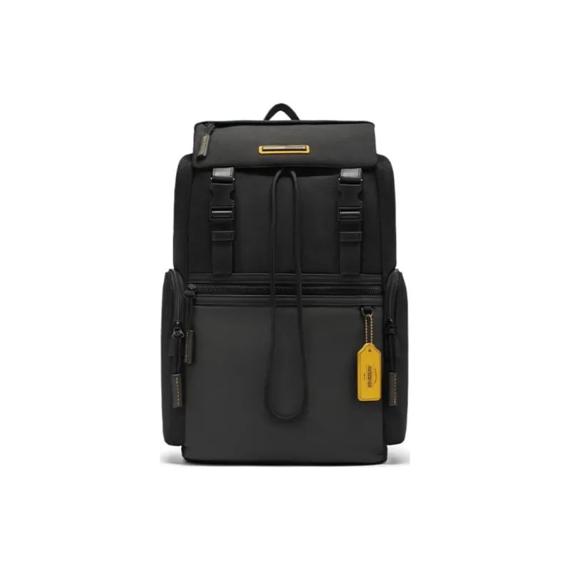 AMERICAN TOURISTER Fabric Backpack Medium Size Men's Black/Green/Khaki-0
