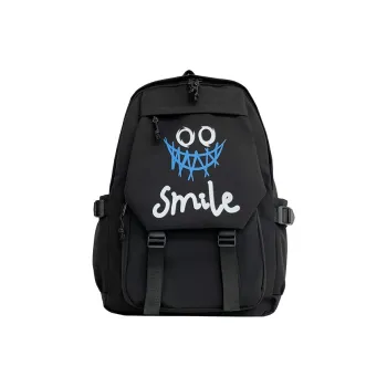 GEERDUN Composite Cloth Backpack Unisex White Style 1/White Style 2/Black Style 1/Black Style 2