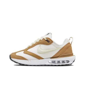 Nike Air Max Dawn Low Top Casual Shoes Women's White Brown