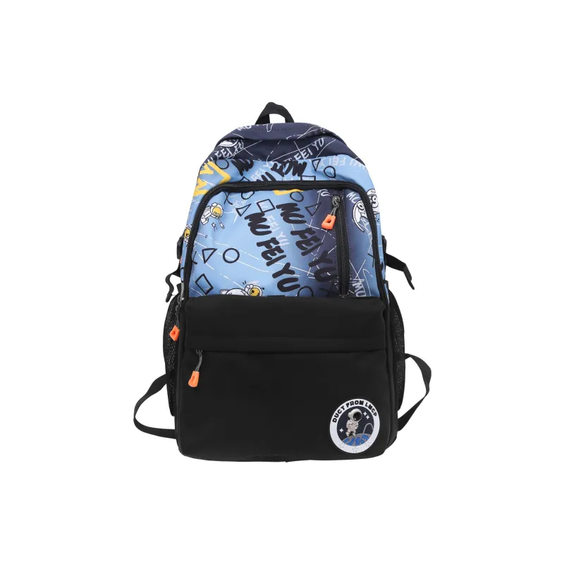 BAODIDAISHU Nylon Fabric Backpack Regular Men's Gray/Green/Blue-6