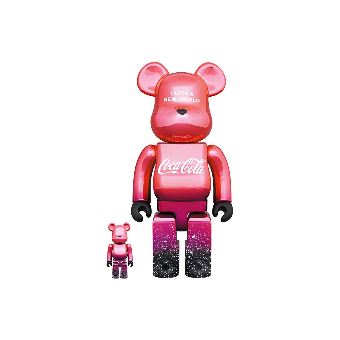 Bearbrick x Coca-Cola Creations 100% & 400% Set - US