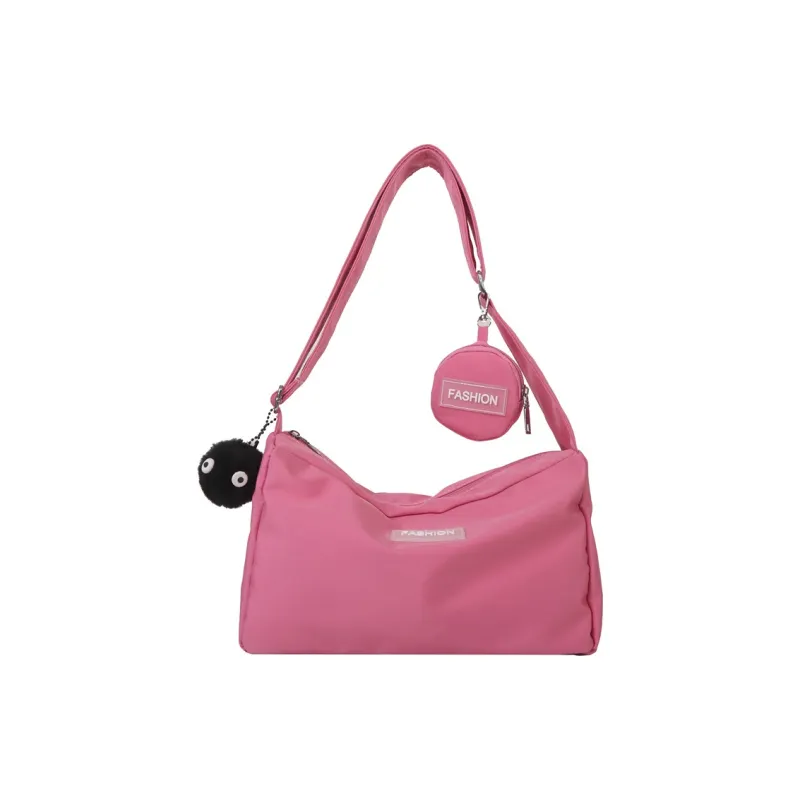 Elsvet Oxford Shoulder Bag Unisex Red, Pink, White, Black-2