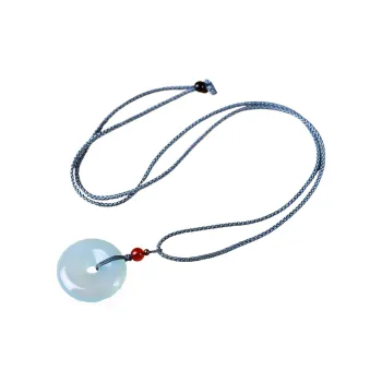 Tears Of The Eyes Chalcedony Necklaces Unisex