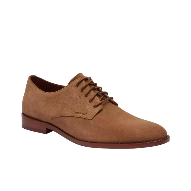 COACH Davi Derby Casual Shoes Men's Brown-2