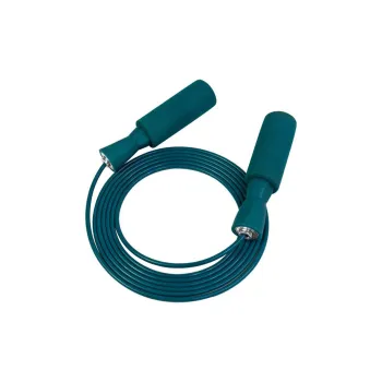 PUIU Fitness Training Jump Ropes Adults PVC Steel Wire Cord Foam Controller