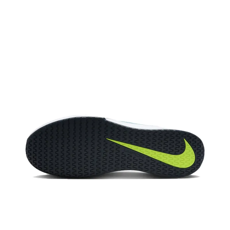 Nike Court Vapor Lite 2 Abrasion Resistant Breathable Low Top Tennis Shoes Men's Blue-4