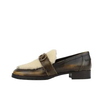 MAISON SKORPIOS Blair Loafers Women's Dark Gold