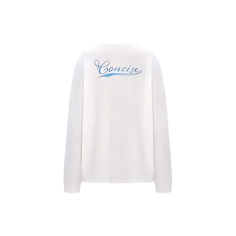 CONCISE WHITE T Shirts Women's-4