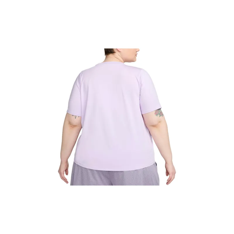 Nike T-Shirt Women's Lilac Flowers-1