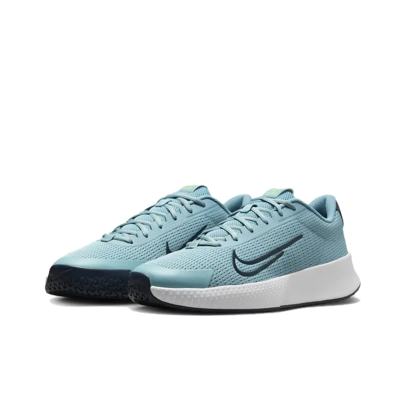 Nike Court Vapor Lite 2 Abrasion Resistant Breathable Low Top Tennis Shoes Men's Blue-2
