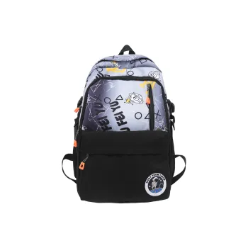 BAODIDAISHU Nylon Fabric Backpack Regular Men's Gray/Green/Blue