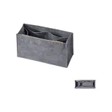 Original Version Vondio Small Size 26.5 Graphite Gray Side Zip Closure
