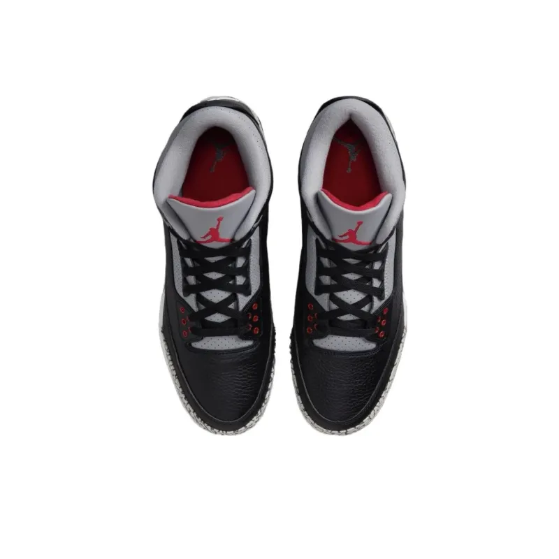 JORDAN 3 Mid Retro Td Black Cement-3
