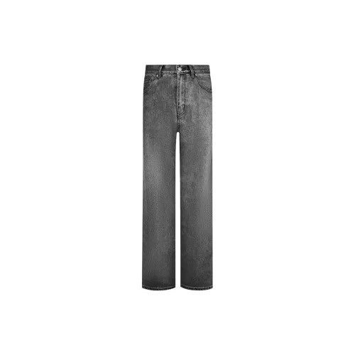 COOLALPACA Jeans Unisex Gray