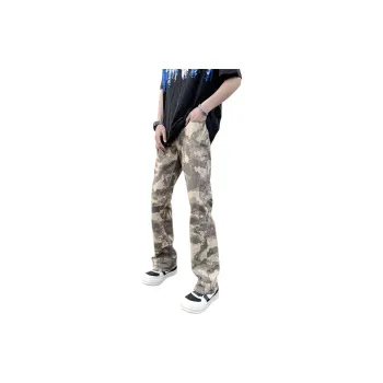 PAINT STAIN Jeans Unisex Camouflage
