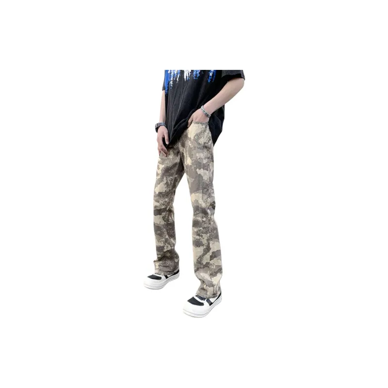 TESTUNG Jeans Unisex Camouflage-0
