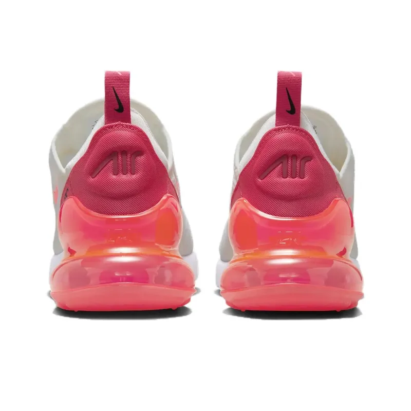 Nike Air Max 270 Sail Hot Punch Women's-4