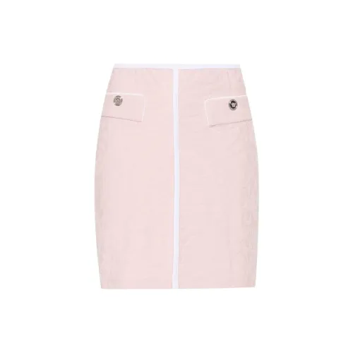 VERSACE Patterned jacquard Mini Skirt