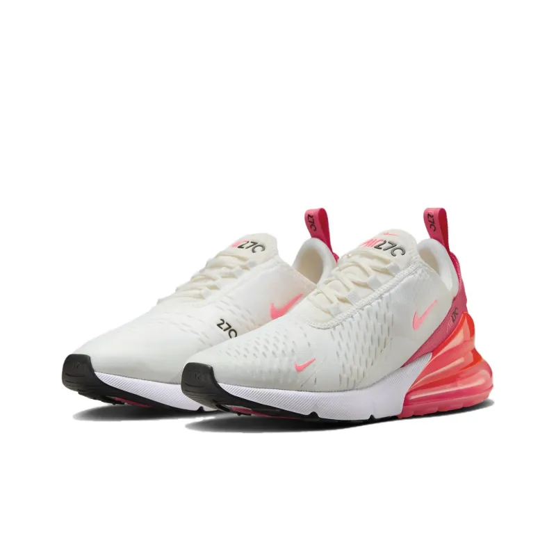 Nike Air Max 270 Sail Hot Punch Women's-2