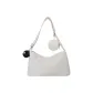 183 White+Coal Ball Charm