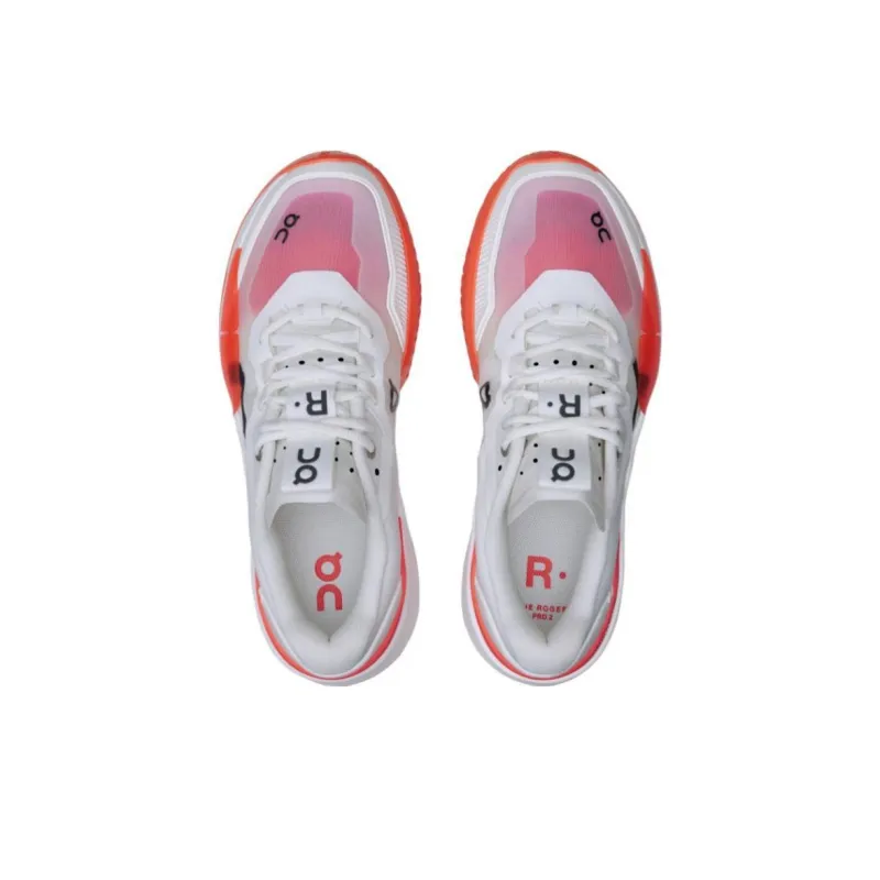 On The Roger Pro 2 Clay White Flame Women's-2