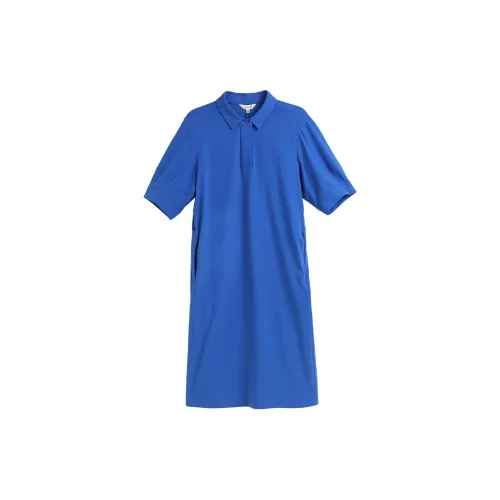 PUKKA Short-Sleeved Dresses Women's Klein Blue