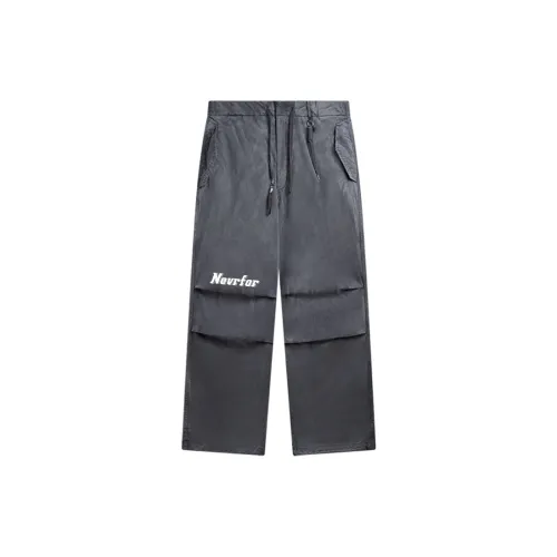 NVRFRGT Cargo Pants Unisex Gray