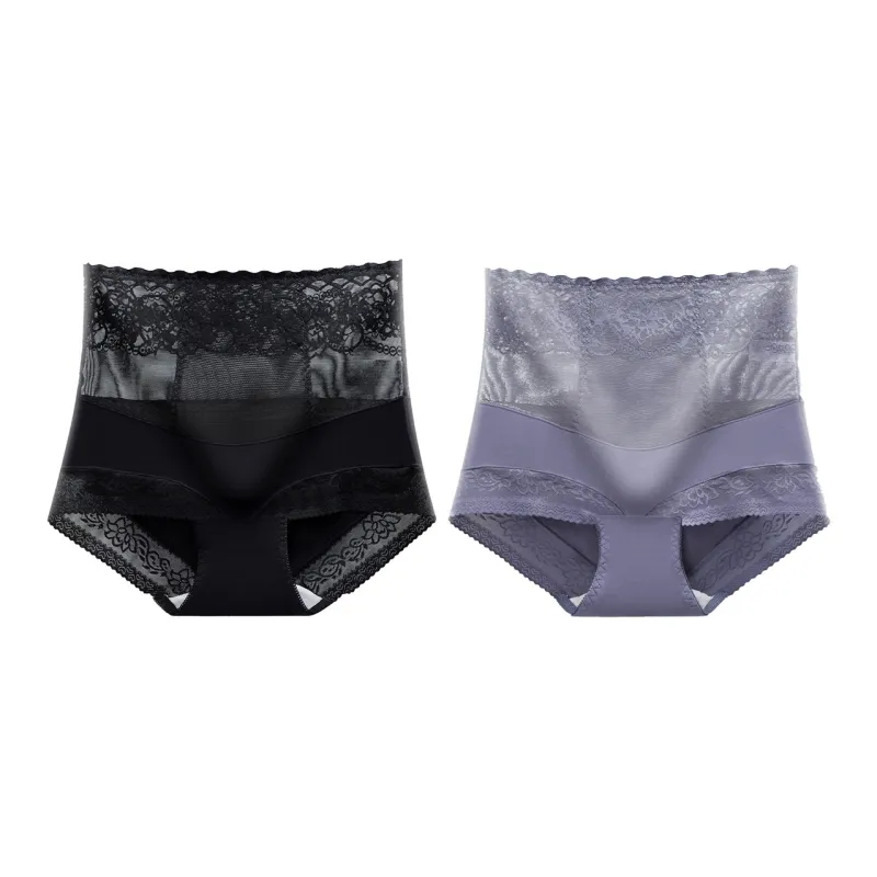 Flowers In Water Underpants Women's 2 Pack-0