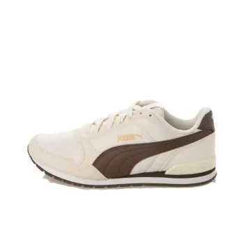 PUMA ST Runner V2 Anti Slip And Wear Resistant Breathable Low Top Casual Shoes Women's Beige