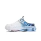 White/Blue (Low-Top Style)
