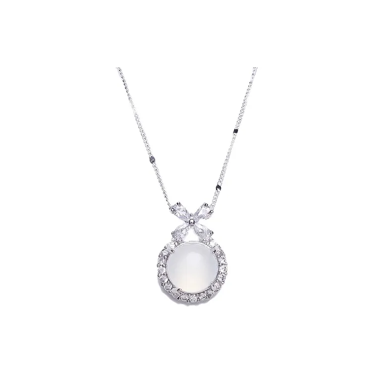 Yu Decheng Chalcedony Necklaces Women's-0