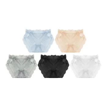 Flowers In Water Underpants Women's 5 Pack
