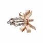 Champagne Bowknot Zircon Duckbill Clip