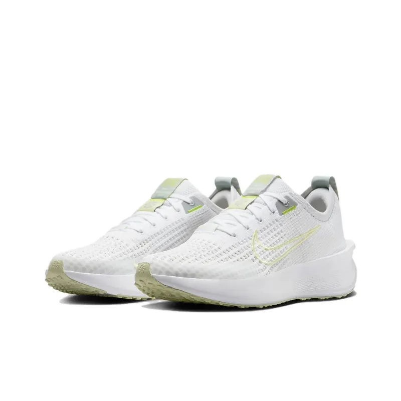 Nike Interact Run White Vast Grey Black Life Lime Women's-2