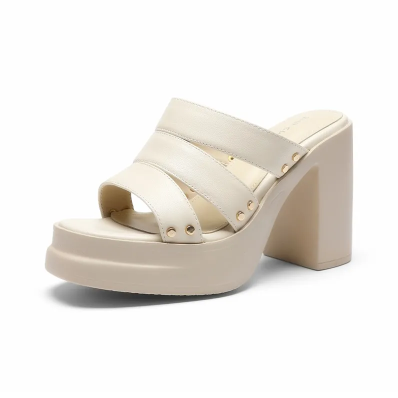 ZHR Stud Abrasion-Resistant Slide Slippers Women's-1