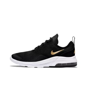 Nike Air Max 2 Anti Slip Wear Resistant Low Top Running Shoes Women's Black