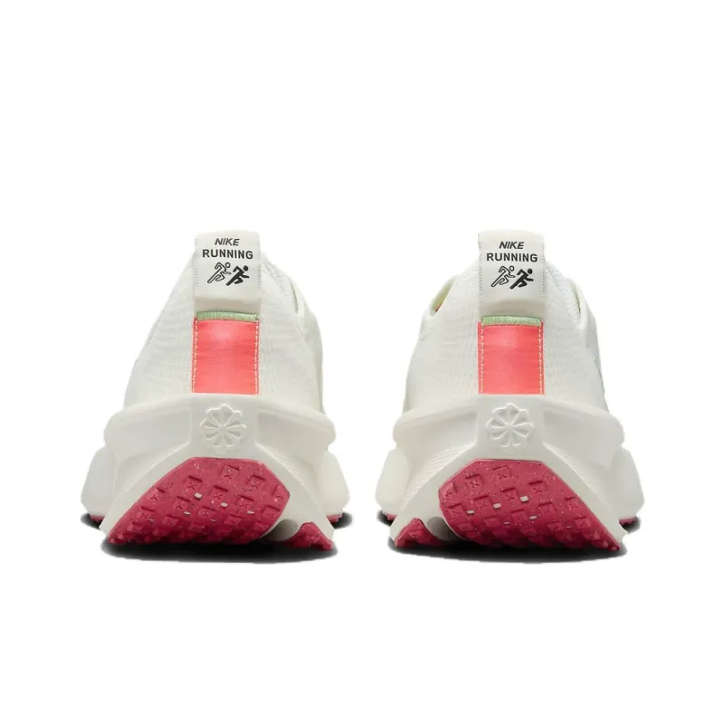 Nike Interact Run Breathable And Wear resistant Low Top Casual Running Shoes Women's White Green-3