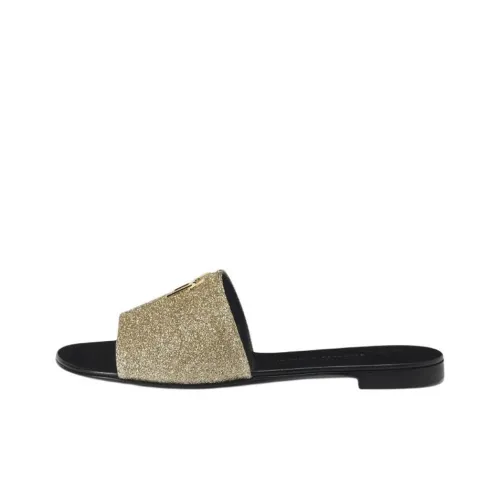 Giuseppe Zanotti Shirley Appliqué logo Slides Women's