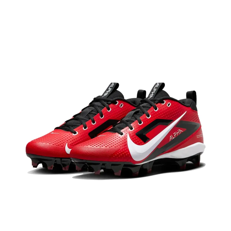 Nike Alpha Menace 4 Varsity University Red Metallic Silver Team Red White-2
