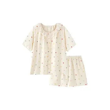O'MESIK Pajama Set Women's Apricot