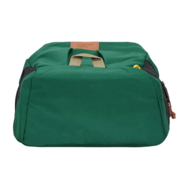CAT Polyester Backpack Medium Size Unisex Blue Green-3
