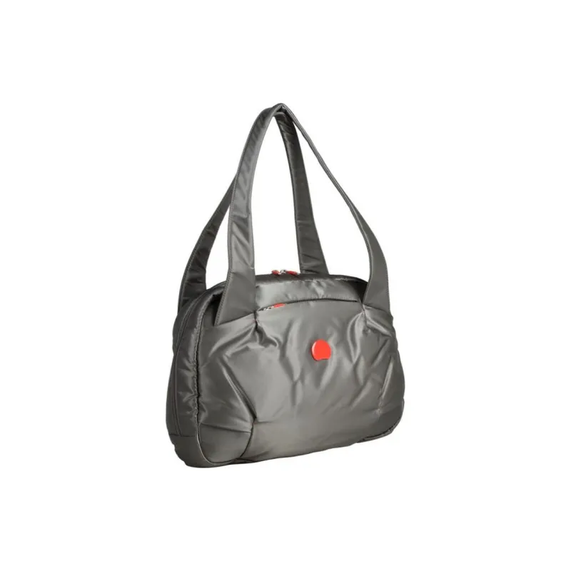 DELSEY Polyester Crossbody Handbag Shoulder Bag Women's Purple Gray-1