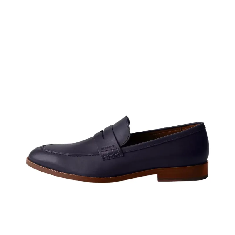 COACH Declan Loafers Men's Marine Blue-0