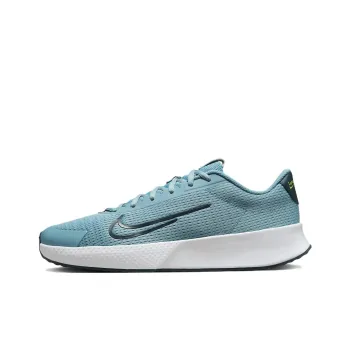 Nike Court Vapor Lite 2 Abrasion Resistant Breathable Low Top Tennis Shoes Men's Blue