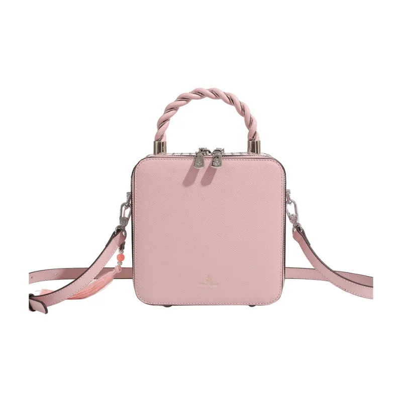 MISS GAIL Artificial Leather Handbag Shoulder Bag Crossbody Bag Regular Women's Pink-4